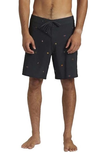 Quiksilver Surfsilk Straight Leg 18 Erkek Deniz Şortu-29168 Siyah