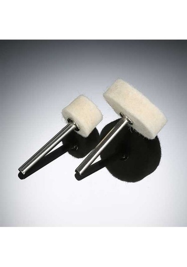 Pazly 129 Parça Profesyonel Yün Cila Tekerleği Seti - Metal Ve Ahşap Parlatma Zımparalama Aksesuarları