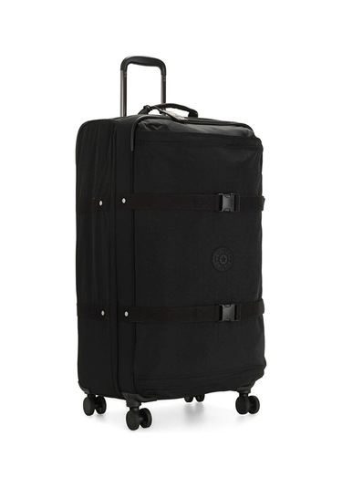 Kıplıng Spontaneous L Büyük Boy Tekerlekli Valiz Siyah Black Noır Siyah