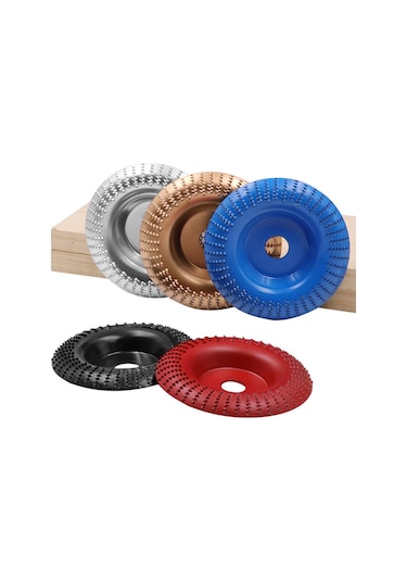 Singree 4" Ahşap Şekillendirme Ve Parlatma Diski - 7/8" Arbor Bağlantılı Çok Amaçlı Taşlama Aparatı