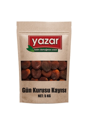 Yazar Kuruyemiş Kaysı Gün Kurusu Jumbo 5 KG