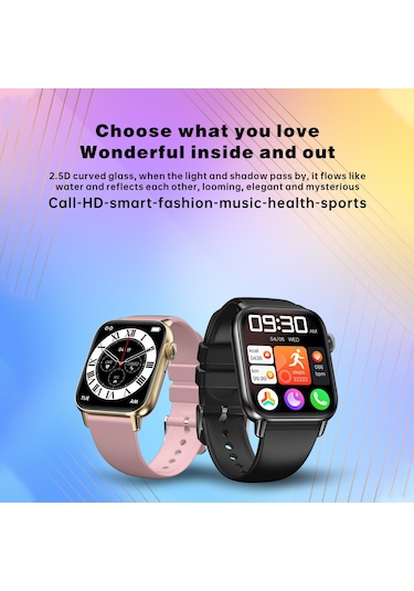 Geeksen Qs08pro 1.83" Yüksek Çözünürlük Ekranlı Akıllı Saat (İthalatçı Garantili )