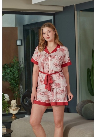 Modadua Aqua 26689 Şort Takım Desenli