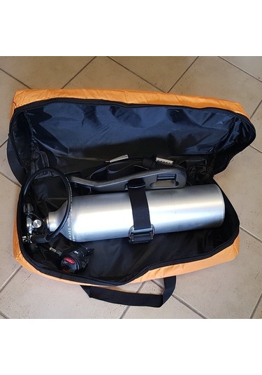 Set Tekne Scuba 5 L Çantalı Beuchat Regülatörlü