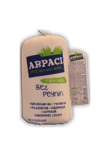 Arpacı Tam Yağlı Bez Peyniri 1000 G