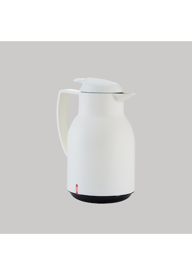 Dory Çift Cidarlı Cam 1 Lt Piknik - Kamp Termosu Beyaz