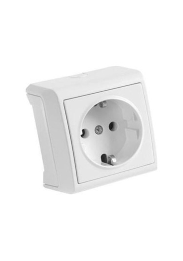 Akgün Sıva Üstü Priz 1 Adet