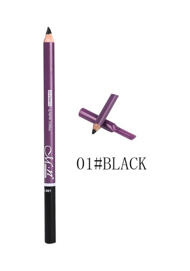 Suntek Suya Dayanıklı Kaş Kalemi 01 Black 12'li