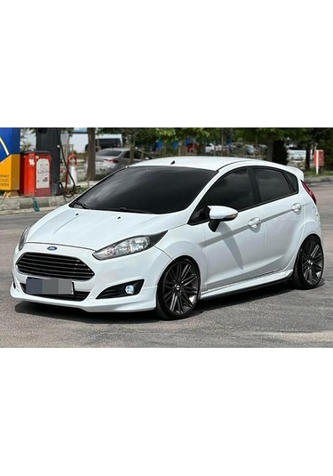 Ford Fiesta Mk6 Aero Yan Marşpiyel Seti Mat Siyah Plastik 2 Adet 2008-2017