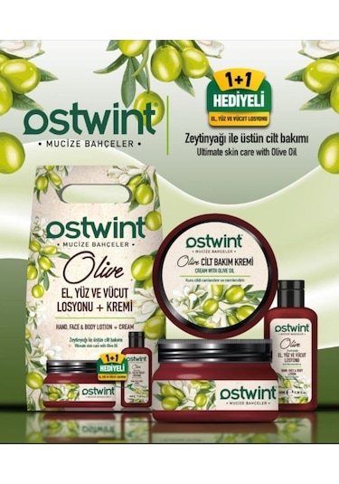 Ostwint Zeytinyağı Özlü Cilt Bakım Seti