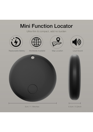 Yifomall F08 Mfı Onaylı Bluetooth 4 Adet - 'bul' Uygulaması İle Çalışır, 10 Ay Pil Ömrü, Siyah Ve Beyaz 2+2