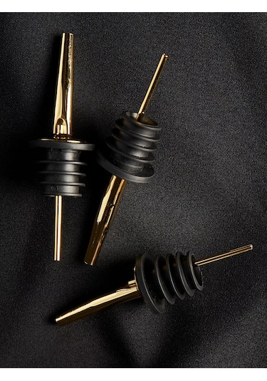 Maks Wıne Yağ Ve Şarap İçin Şişe Dolumu Seti 169177468 Altın Rengi