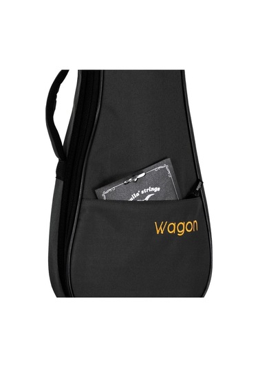 Wagon 03 Serisi Tenor Ukulele Çantası - Siyah