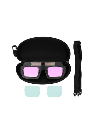 Jokmae Güneş Enerjili Pro Kaynak Gözlüğü - Uv Filtresi, Otomatik Kararma, Ergonomik Kullanım