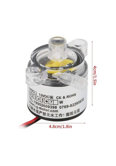 Dalgıç Pompası, 1 Adet Mini 12 V Dc 6 W Dalgıç Su Pompası, Gıda