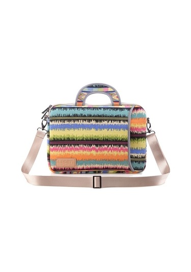 Taşınabilir Tuval Dizüstü Bilgisayar Çantası Çok Renkli