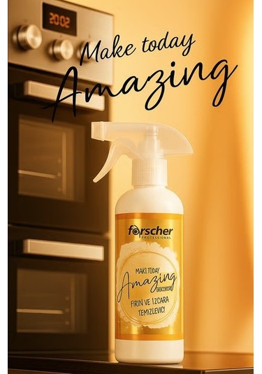 Forscher Make Today Amazing Fırın Ve Izgara Temizleyici 475 Ml