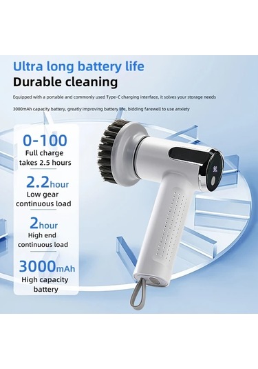 Xuweiwei Elektrikli Temizleme Fırçası Normal Versiyon Siyah Elde Taşınabilir Kablosuz Güçlü Yüksek Çözünürlük Dijital Ekran Güneş Enerjisi Ayarlanabilir Hız Büyük Pil Kapasitesi 2 Saat Çalışma Su Geçirmez Xuweiwei Elektrikli Temizleme Fırçası Normal Versiyon Siyah Elde Taşınabilir Kablosuz Güçlü Yüksek Çözünürlük Dijital Ekran Güneş Enerjisi Ayarlanabilir Hız Büyük Pil Kapasitesi 2 Saat Çalışma Su Geçirmez