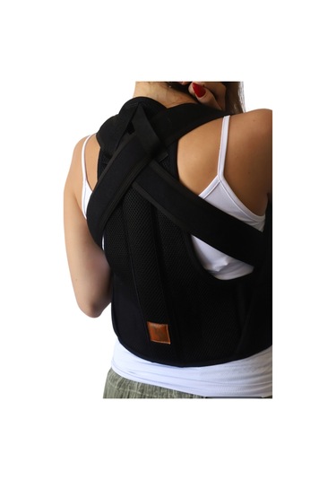 Dik Duruş Korsesi Balenli Unisex Kamburluk Önleyici Korse Koltuk Altı Acıtmayan Tasarım