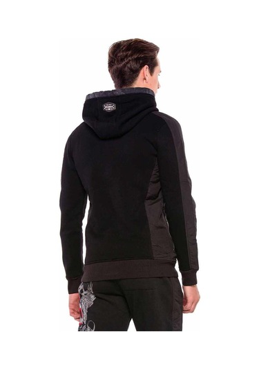 Cipo & Baxx Cl358 Baskılı Nakışlı Kapşonlu Kapşonlu Sweat L 001