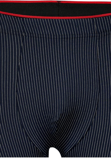 Weweus Lacivert Pamuk Elastan Çizgili Boxer 14921 Lacivert