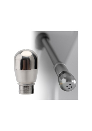 Suntek Paslanmaz Çelik Kahve Buhar Memesi Değiştirme Mutfak Bar Ev Için 4 Delik