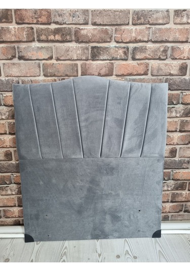 Emba Mobilya Papatya Çift Kişilik Baza Başlığı Antrasit 150 CM