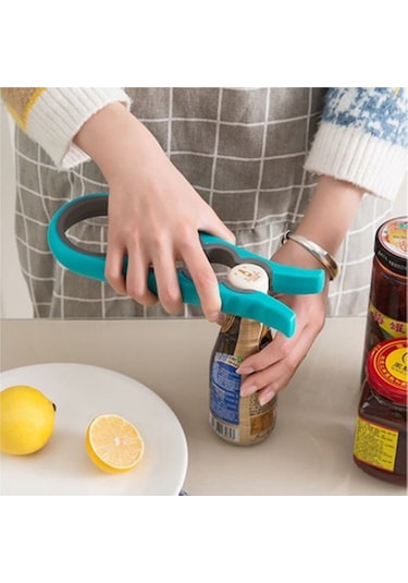 Pratik Konserve / Kavanoz Ve Şişe Kapak Açacak Çok Renkli