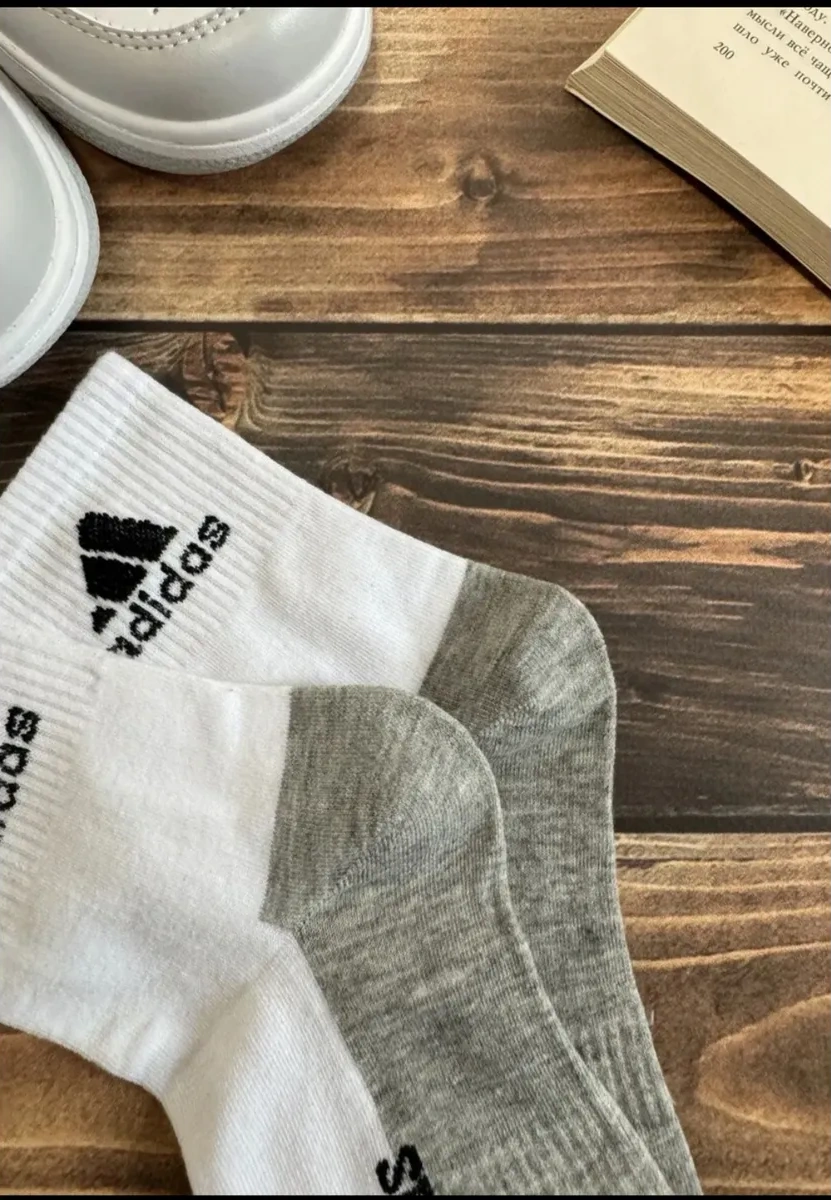 Nmshop Erkek Çorap Seti 10 Çift Spor Pamuklu 322294225 Beyaz