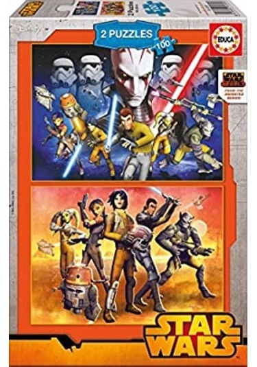 Educa 2x100 Parça Star Wars Çocuk Puzzle