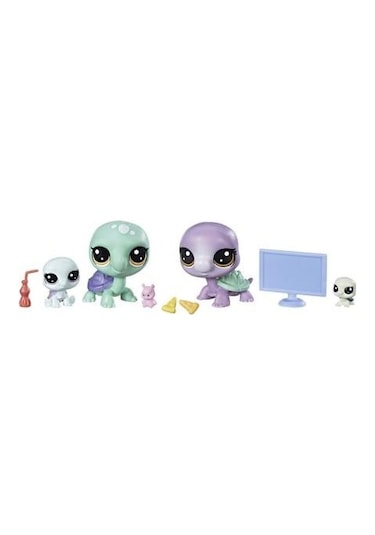 Littlest Pet Shop Miniş Kaplumbağa Ailesi - B9346-E1013