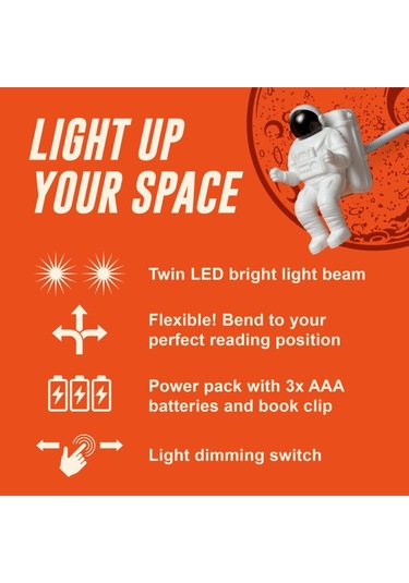 If Book Light Space Man Turuncu