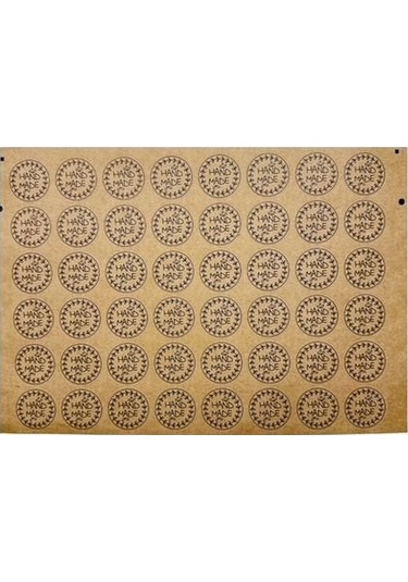 Kağıt Yapışkanlı Etiket Hand Made 240 Adet