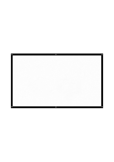 Wezone H60 60 İnç 16:9 Oranlı Dacron Malzeme Ev Sineması Projeksiyon Ekranı 138x71cm Görünür Alan