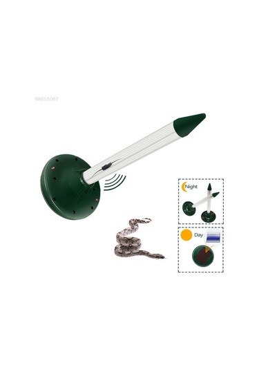 Köstebek Kovucu 2Adet Kutuda Cihaz Güneş Enerjili 650M2