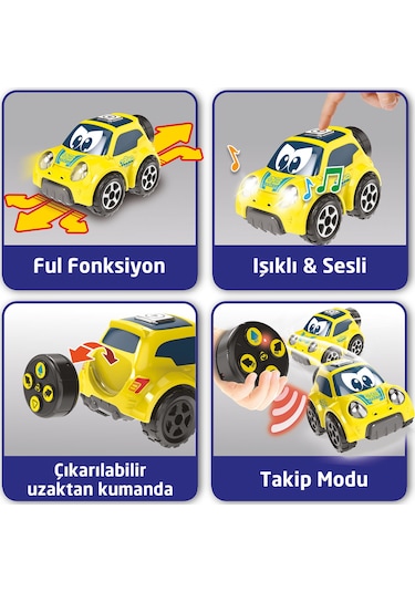 Silverlit Tooko Beni Takip Et Crossroad Kumandalı Aracım 81013 - Sarı