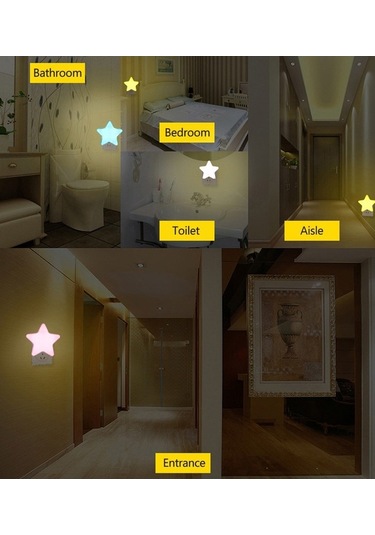 Didadodo Otomatik Aydınlatmalı Taşınabilir Gece Lambası - Yatak Odası, Koridor, Banyo İçin İdeal Pratik Diğer Diğer