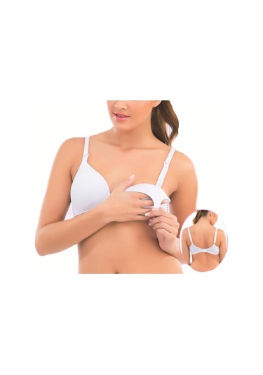 Yarentuhafiye Imer 2245 Kaplı Emzirme Sütyeni Modal Kumaş Emzirme Sütyeni