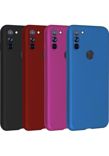 Samsung Galaxy A11 (A115) Kilif Fitcase Premiums Silikon Arka Kap 439692159