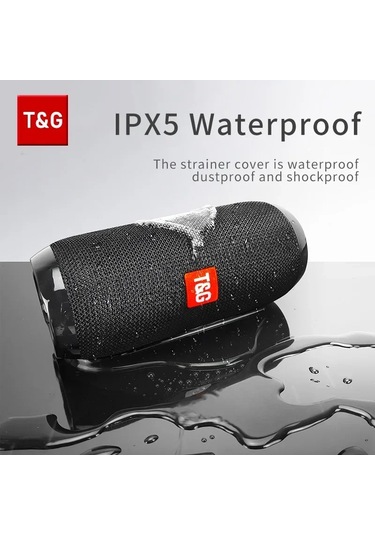 Tg117 Bluetooth Hoparlörler Taşınabilir Kablosuz Ses Kutusu Açık Su Geçirmez Flower Green 800mah