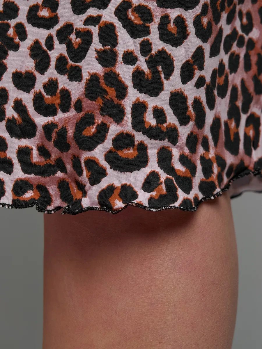 Eleganthome Büyük Beden Pamuklu Gecelik 293367017 Kahverengi