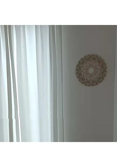 Homyl Yoga Düğün Dekorasyon Için Ahşap Duvar Heykel Kalp