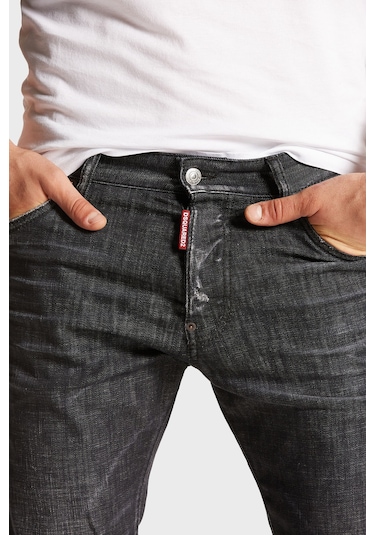 Dsquared2 Erkek Kot Pantolon S71lb1358 S30357 900 Siyah Dsquared2 Erkek Kot Pantolon S71lb1358 S30357 900 Siyah