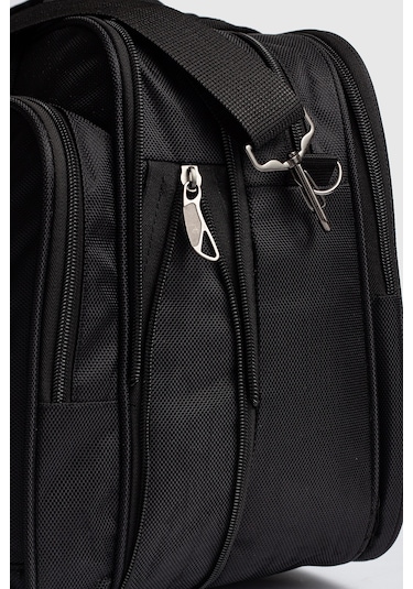 15.6" İnç Körüklü Evrak Bilgisayar Notebook Laptop Çantası Kse01 Siyah Siyah