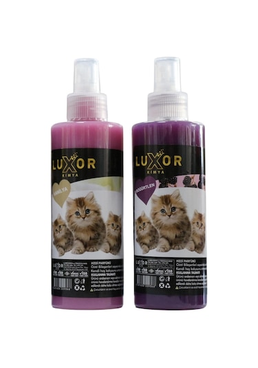 Luxor Kedi Parfümü Böğürtlen ve Vanilya Aromalı 200 ml