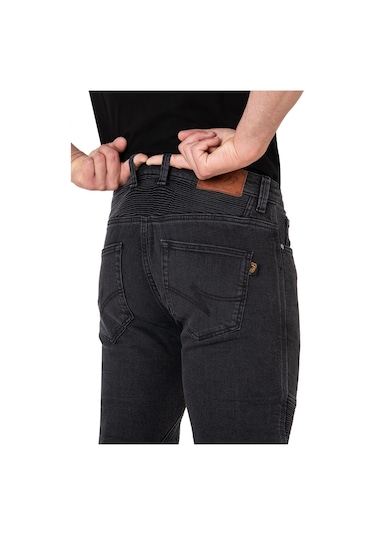 Iron Shield Flexi Korumalı Motosiklet Kot Pantolonu Erkek