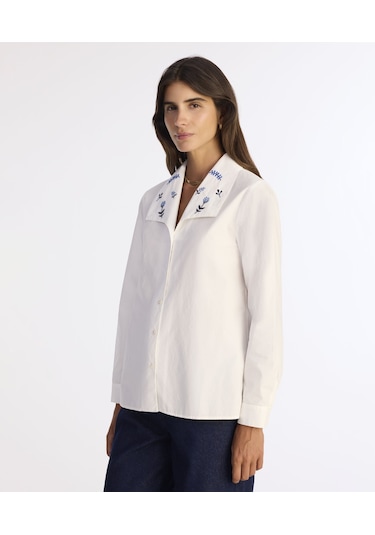 Yargıcı Regular Gömlek Yaka Uzun Kol Gömlek 25kkgm6016x 002 Beyaz