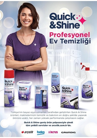 Quick & Shine Arçelik Uyumlu Beko Elektrikli Süpürge Kokusu 2 Paket 6 Adet