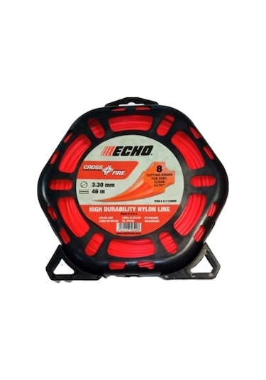 Echo Misina 3.3mm 46metre 8 Köşe Turuncu