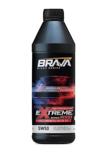 Brava Extreme 9000 5W-50 Motor Yağı 1 L